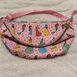 Stoney Clover Lane Disney Princess Jumbo Pink Fanny Pack